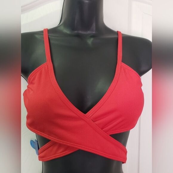 NWOT Textured Bikini Swimsuit 13/14 - Picture 2 of 6